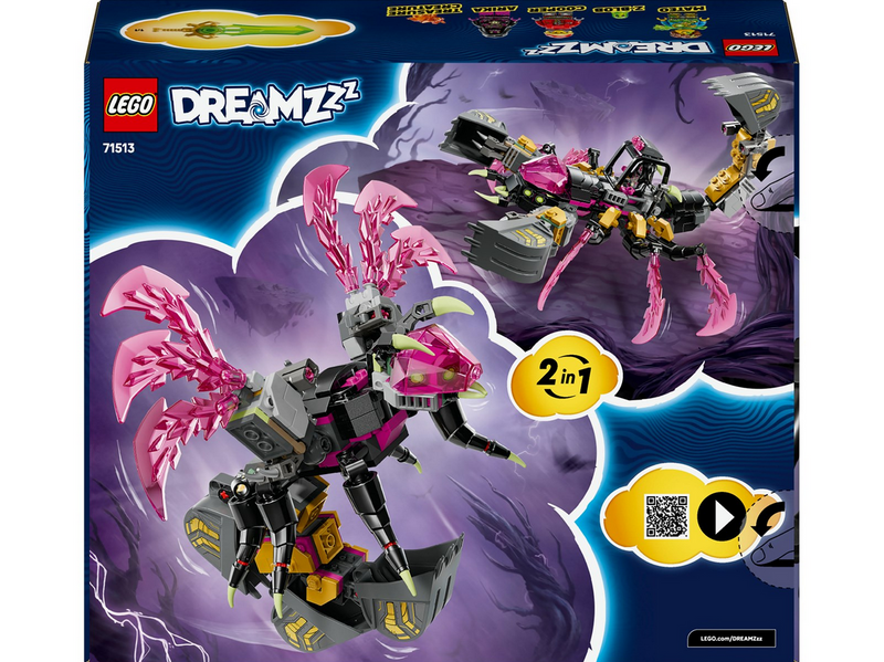 LEGO DREAMZzz 71513 Albtraum-Skorpionbagger