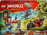 LEGO Ninjago 71857 Showdown am Baumhaus mit dem Ninja-Bike