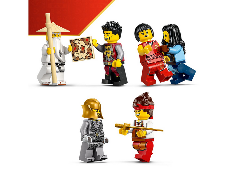 LEGO Ninjago 71858 15-jähriges Jubiläum der Vier-Waffen-Schmiede