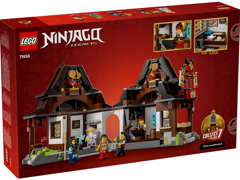 LEGO Ninjago 71858 15-jähriges Jubiläum der Vier-Waffen-Schmiede