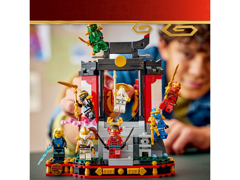 LEGO 15-jähriges Jubiläum: Ninja-Charaktere zum Ausstellen
