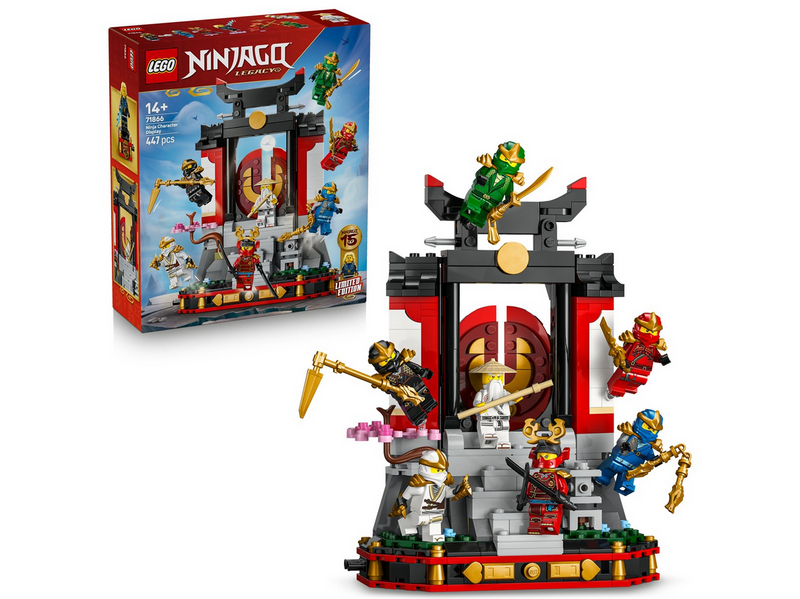 LEGO 15-jähriges Jubiläum: Ninja-Charaktere zum Ausstellen
