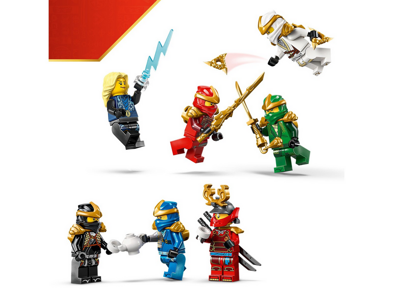 LEGO 15-jähriges Jubiläum: Ninja-Charaktere zum Ausstellen