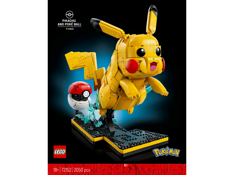 LEGO Pokémon 72152 Pikachu und Pokéball