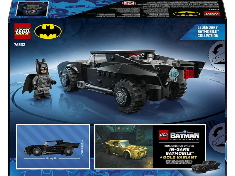 LEGO The Batman Movie 76332 The Batman: Batmobil