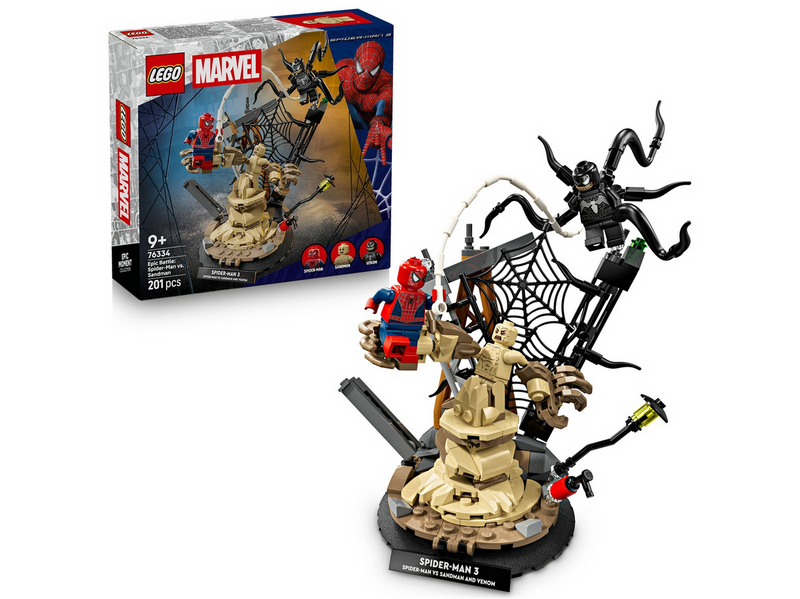 LEGO Marvel 76334 Großer Showdown: Spider-Man vs. Sandman