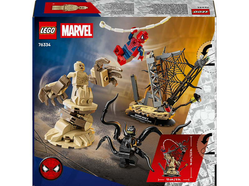 LEGO Marvel 76334 Großer Showdown: Spider-Man vs. Sandman
