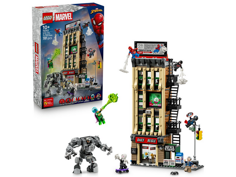 LEGO Marvel 76342 Spider-Man vs. Mysterio: Daily Bugle