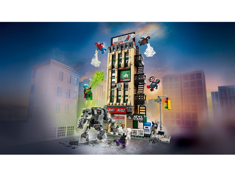 LEGO Marvel 76342 Spider-Man vs. Mysterio: Daily Bugle