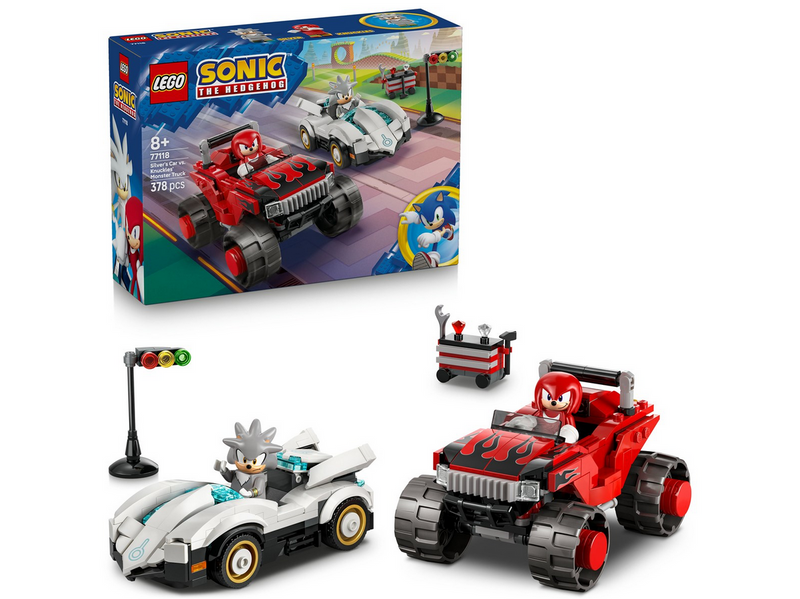 LEGO Sonic 77118 Silvers Auto vs. Knuckles' Monstertruck