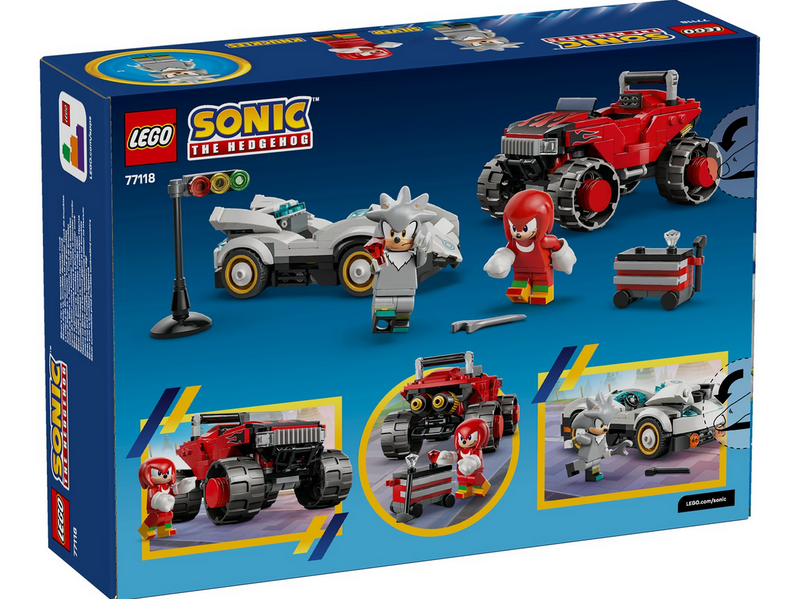 LEGO Sonic 77118 Silvers Auto vs. Knuckles' Monstertruck
