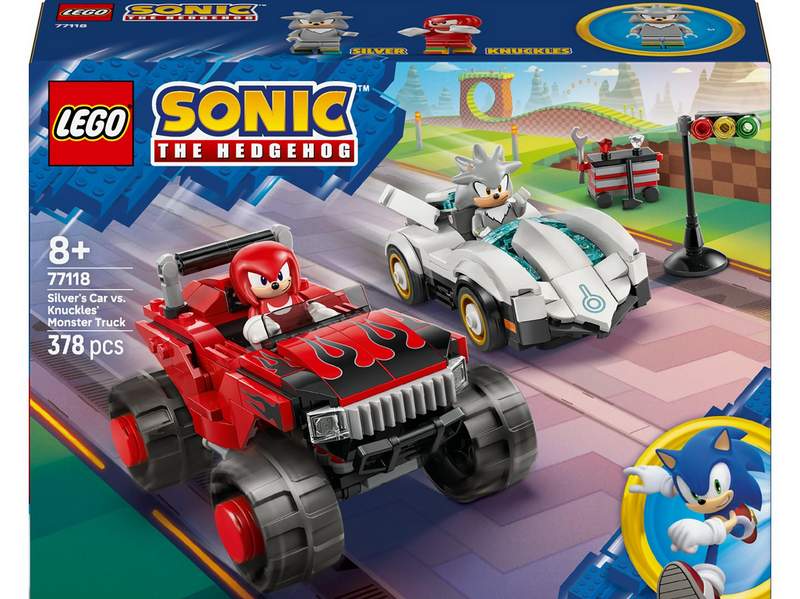 LEGO Sonic 77118 Silvers Auto vs. Knuckles' Monstertruck