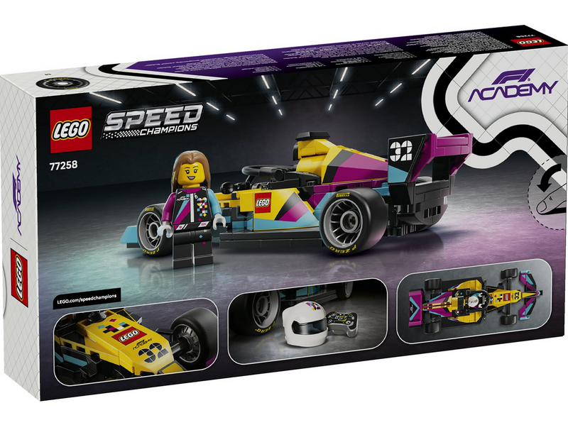 LEGO Speed Champions 77258 F1 ACADEMY™ ® Rennwagen