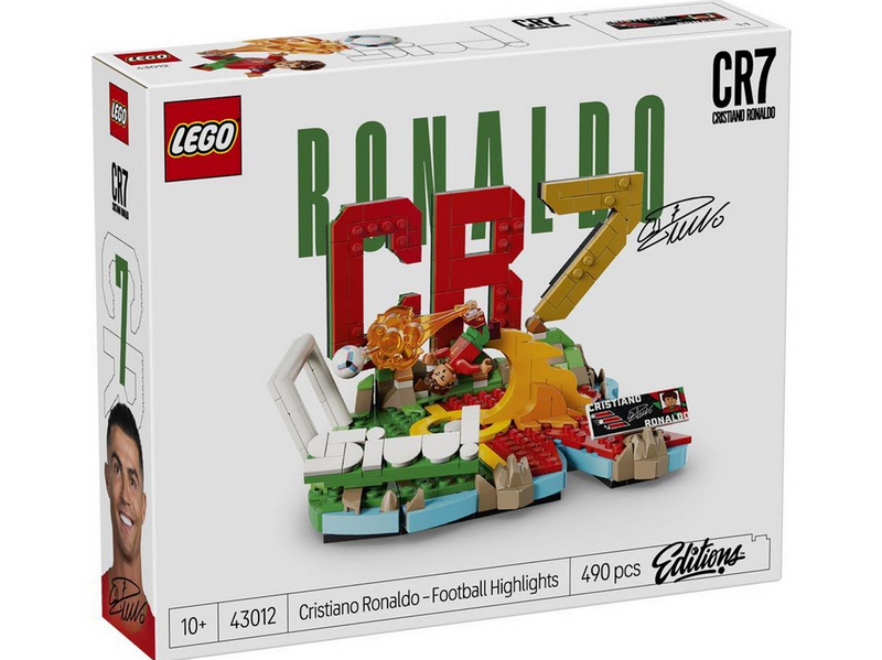LEGO Editions 43012 Cristiano Ronaldo – Fußball-Highlights