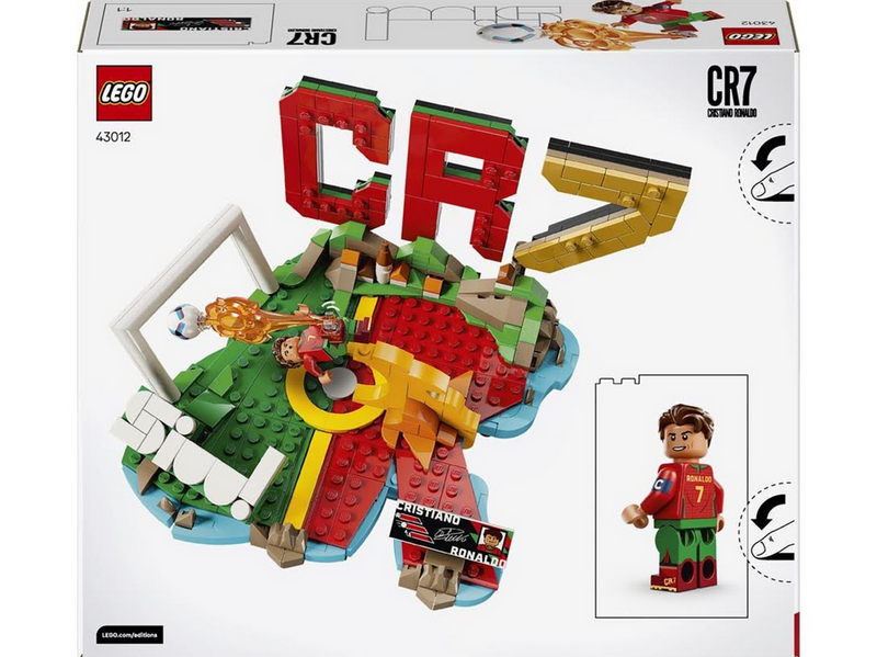 LEGO Editions 43012 Cristiano Ronaldo – Fußball-Highlights