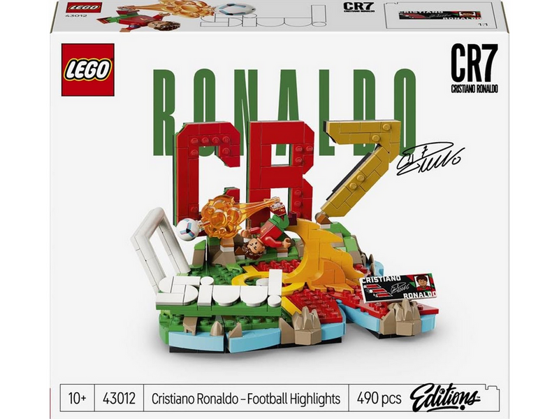 LEGO Editions 43012 Cristiano Ronaldo – Fußball-Highlights