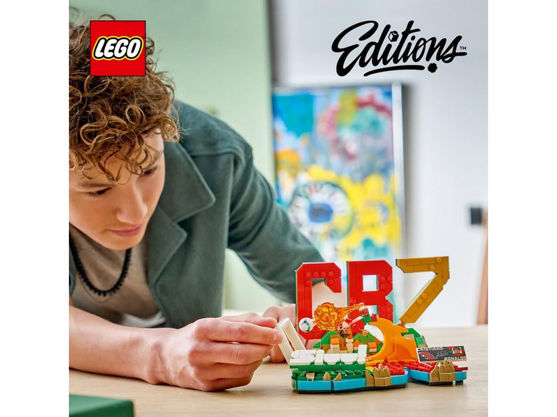 LEGO Editions 43012 Cristiano Ronaldo – Fußball-Highlights