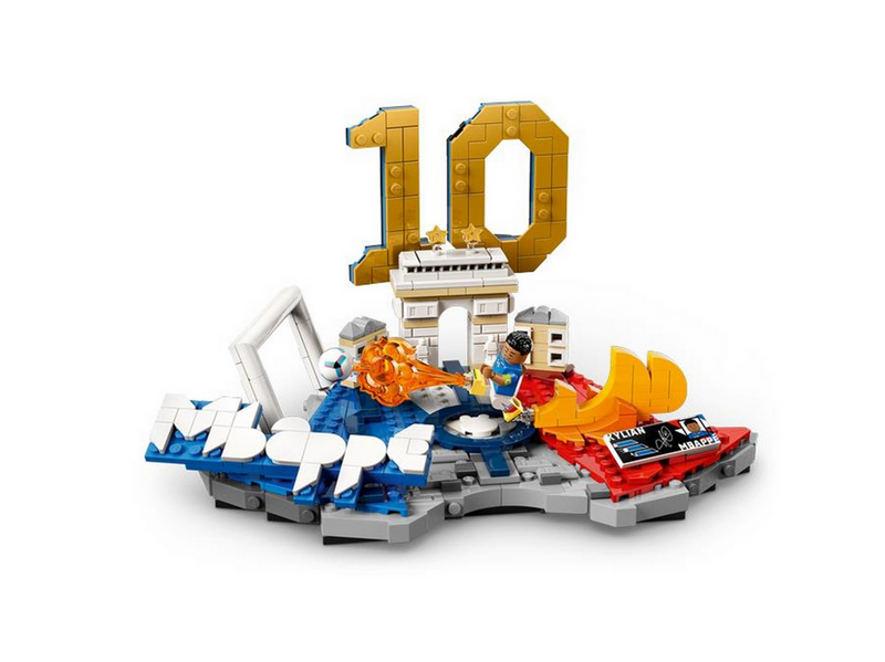 LEGO Editions 43013 Kylian Mbappé – Fußball-Highlights