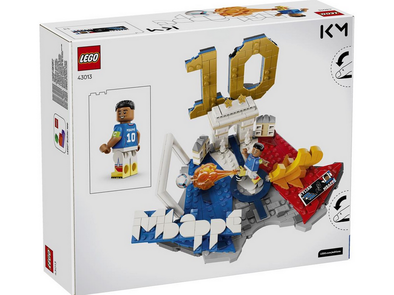 LEGO Editions 43013 Kylian Mbappé – Fußball-Highlights