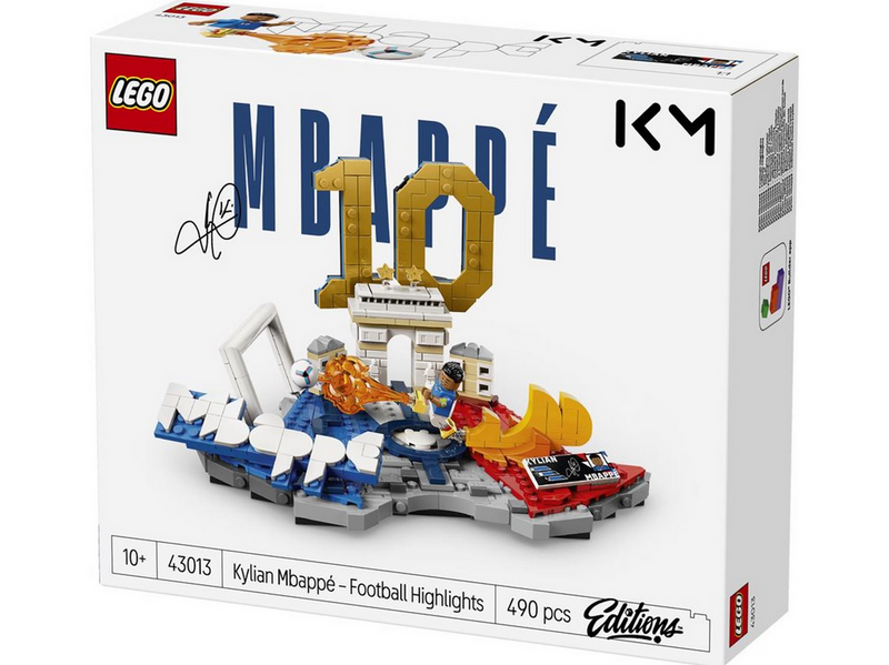 LEGO Editions 43013 Kylian Mbappé – Fußball-Highlights