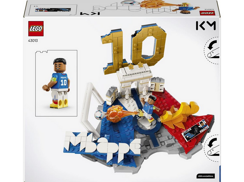 LEGO Editions 43013 Kylian Mbappé – Fußball-Highlights