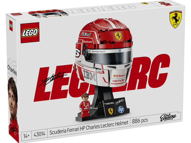 LEGO Editions 43014 Scuderia Ferrari HP Charles Leclerc Helm