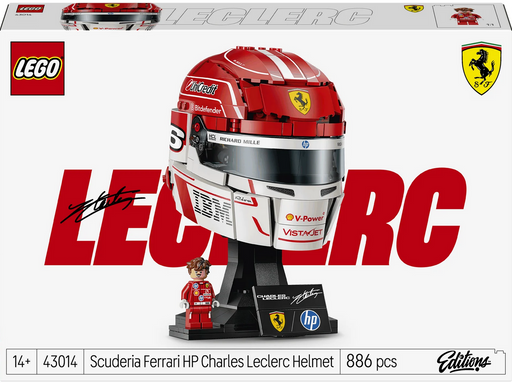 LEGO Editions 43014 Scuderia Ferrari HP Charles Leclerc Helm