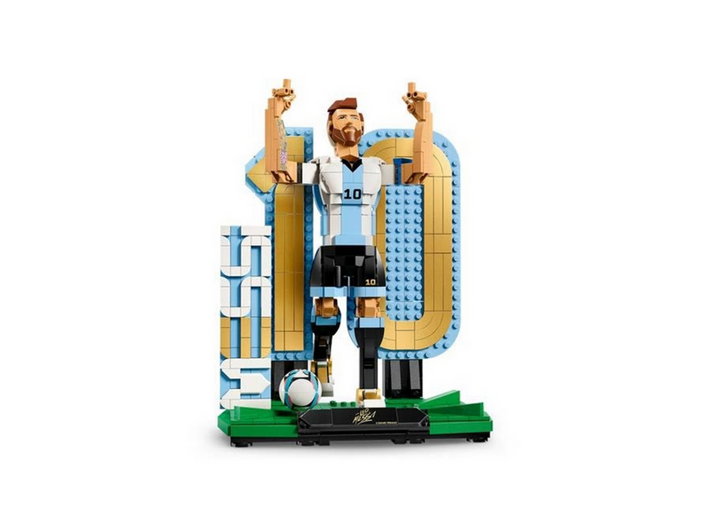 LEGO Editions 43015 Lionel Messi – Fußballlegende