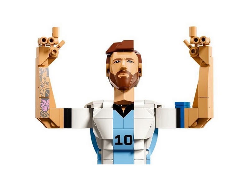 LEGO Editions 43015 Lionel Messi – Fußballlegende