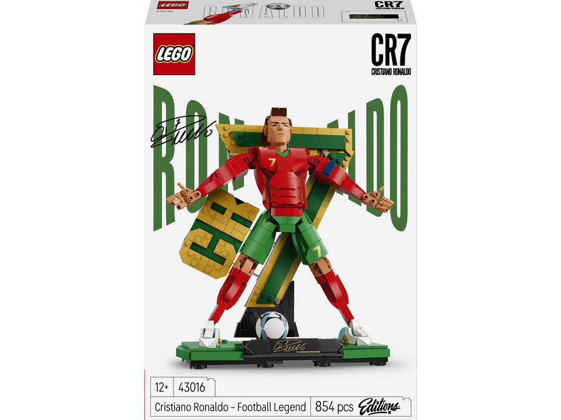 LEGO Editions 43016 Cristiano Ronaldo – Fußballlegende