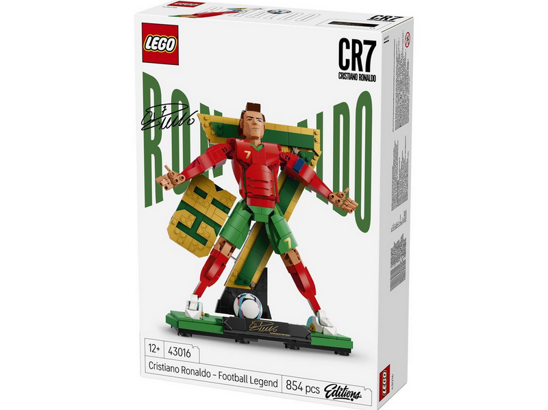 LEGO Editions 43016 Cristiano Ronaldo – Fußballlegende