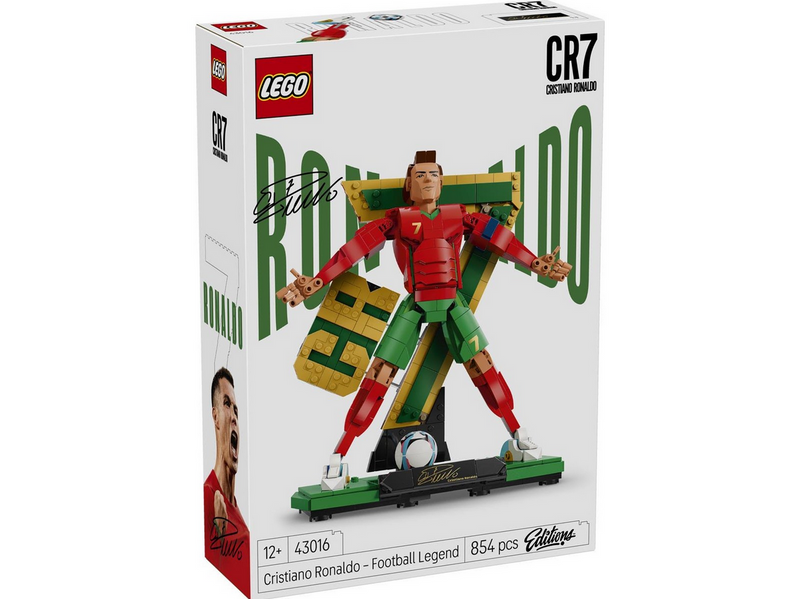LEGO Editions 43016 Cristiano Ronaldo – Fußballlegende
