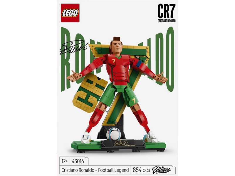 LEGO Editions 43016 Cristiano Ronaldo – Fußballlegende