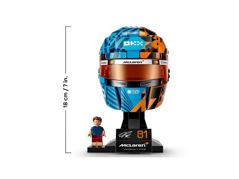 LEGO Editions 43017 McLaren Mastercard F1® Team Oscar Piastri Helm