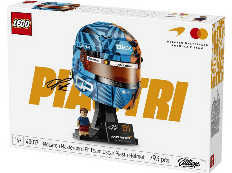 LEGO Editions 43017 McLaren Mastercard F1® Team Oscar Piastri Helm