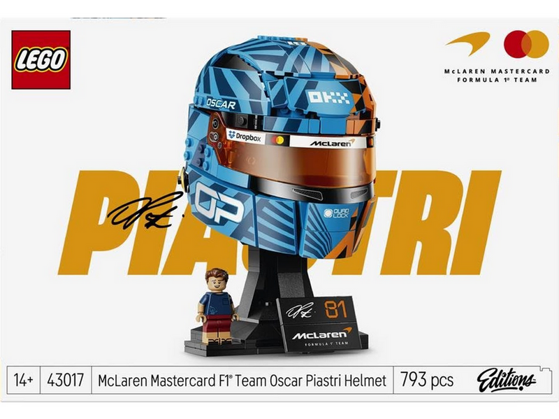LEGO Editions 43017 McLaren Mastercard F1® Team Oscar Piastri Helm