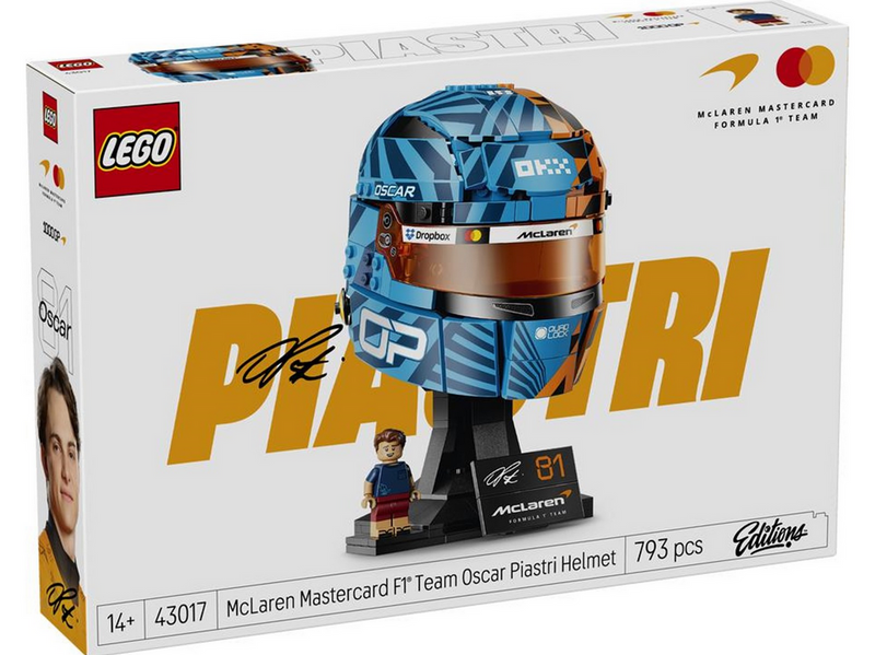 LEGO Editions 43017 McLaren Mastercard F1® Team Oscar Piastri Helm