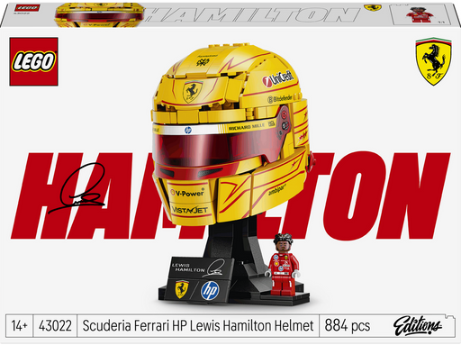 LEGO Editions 43022 Scuderia Ferrari HP Lewis Hamilton Helm