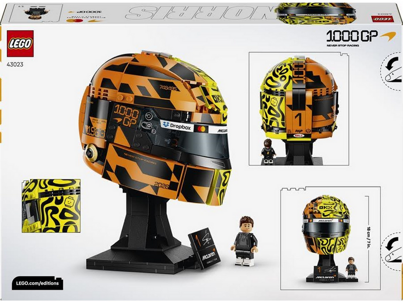 LEGO Editions 43023 ® Editions McLaren Mastercard F1® Team Lando Norris’ Helm (43023); Bauset