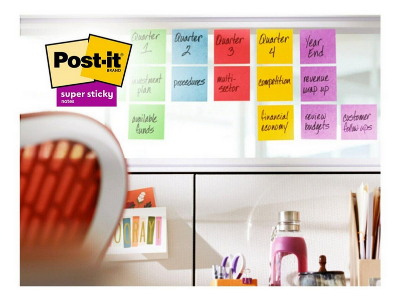 3M Post-it Super Sticky 655-6SS-PLAY