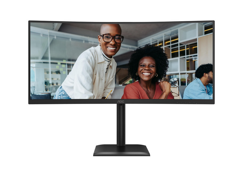 34" AOC CU34E4CV - 3440x1440 (UWQHD) - 120Hz - VA - 90W USB-C - KVM switch