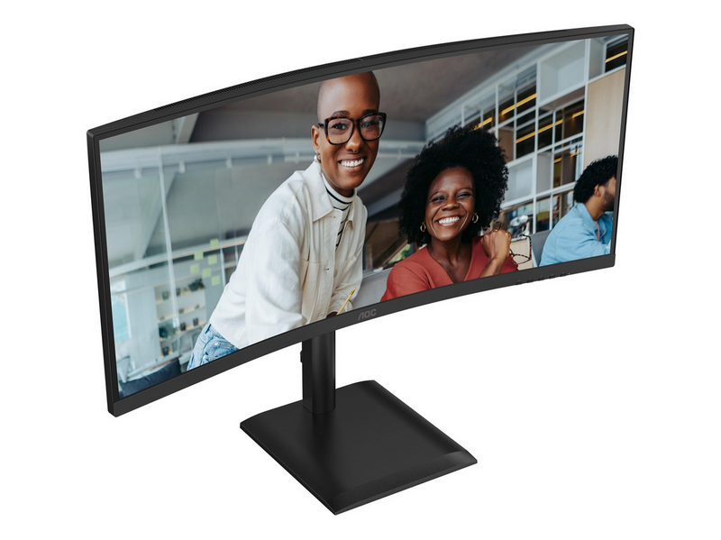34" AOC CU34E4CV - 3440x1440 (UWQHD) - 120Hz - VA - 90W USB-C - KVM switch