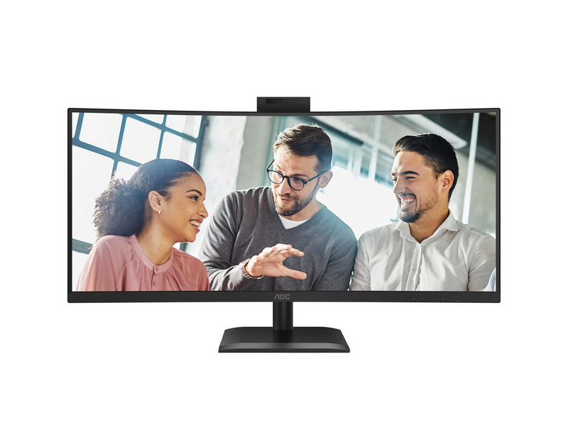 34" AOC CU34E4CW - 3440x1440 (UWQHD) - 120Hz - VA - 90W USB-C - KVM switch