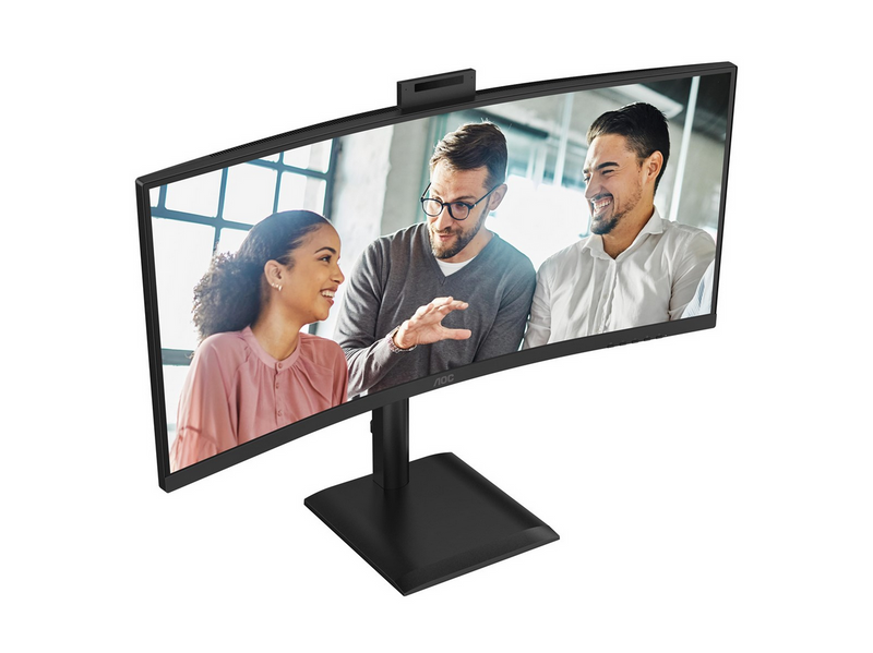 34" AOC CU34E4CW - 3440x1440 (UWQHD) - 120Hz - VA - 90W USB-C - KVM switch