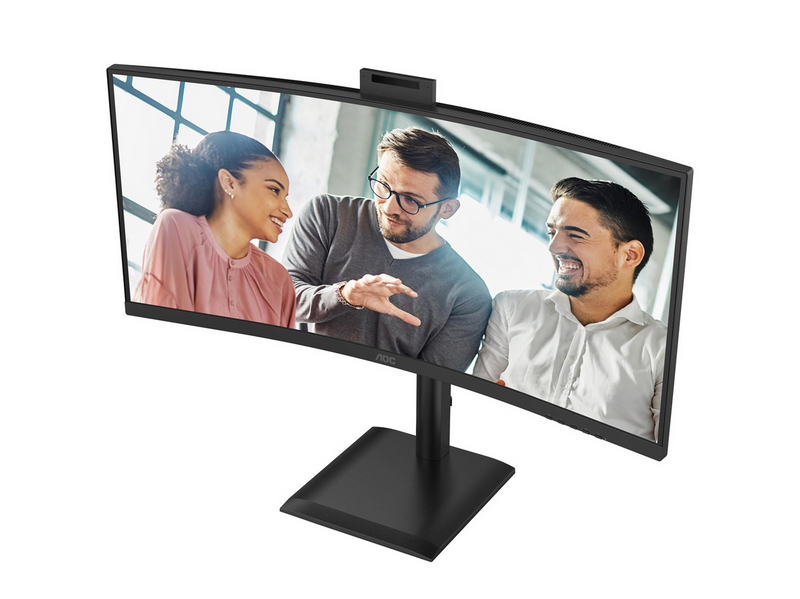 34" AOC CU34E4CW - 3440x1440 (UWQHD) - 120Hz - VA - 90W USB-C - KVM switch