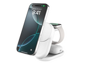 Belkin UltraCharge 25w Qi2 3in1 Magnetic Charger - White