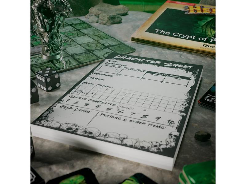 Avalon Hill HeroQuest Joe Manganiello’s The Crypt of Perpetual Darkness Abenteuerpack - HeroQuest Basisspiel erforderlich (Englisch)