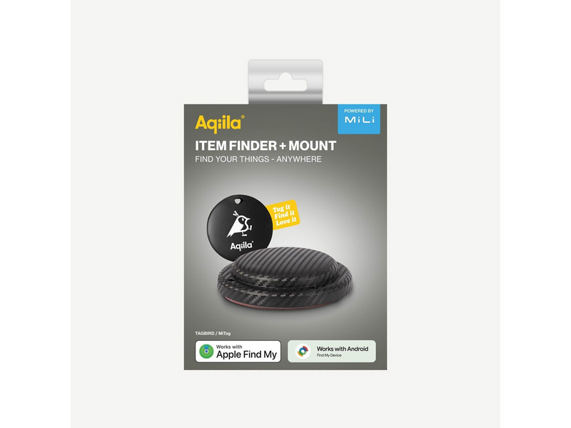 Aqiila Tagbird + Mount Kit - Smart Tag - iOS & Android