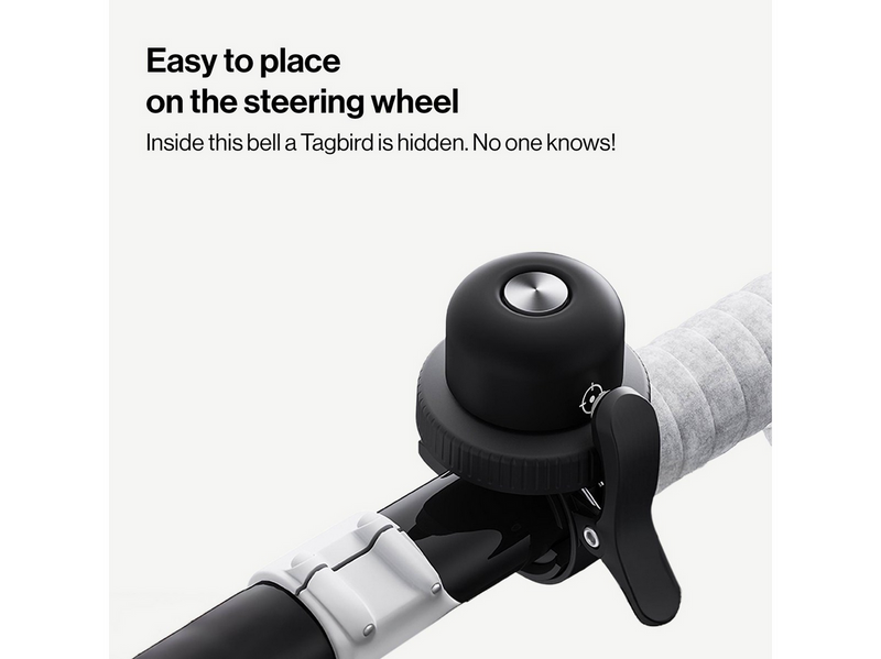 Aqiila Tagbird + Bike Bell Kit - Smart Tag - iOS & Android