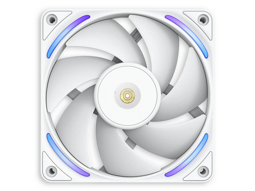 NZXT F120X - Gehäuselüfter - 120mm - Weiß mit RGB-Beleuchtung - 41 dBA